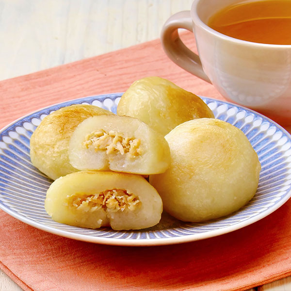 株式会社あうぷ いももち「めじゃも」(鮭マヨ) 4個入【フードアルチザン】　商品画像1