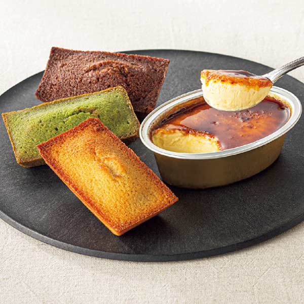 うずら屋 うずら屋ブリュレ＆フィナンシェセット【夏の贈りもの・お中元】[s1013]　商品画像1