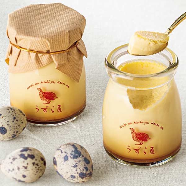 うずら屋 フランスうずら卵まったり濃厚大人プディング【夏の贈りもの・お中元】[s1001]　商品画像1