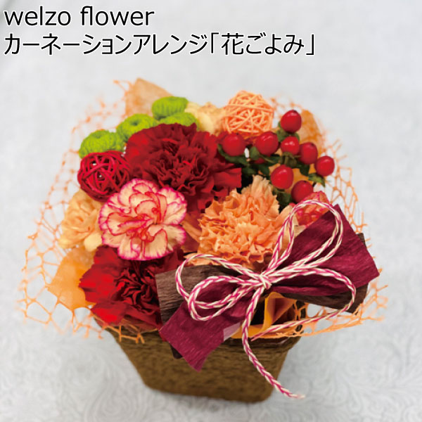 welzo flower カーネーションアレンジ「花ごよみ」 【母の日】　商品画像1