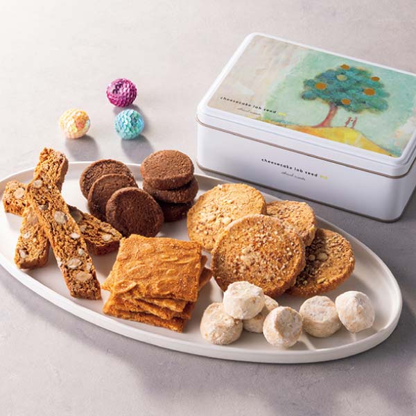 チーズケーキラボseed エシカルクッキー缶【冬の贈りもの・お歳暮】　商品画像1