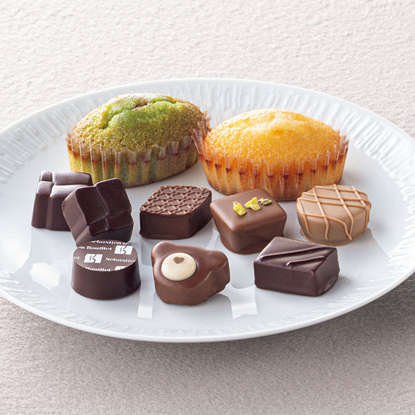 セバスチャン・ブイエ ケークフォンダン＆ショコラ【冬の贈りもの・お歳暮】[SB-1] スイーツ【イオン特選お歳暮】