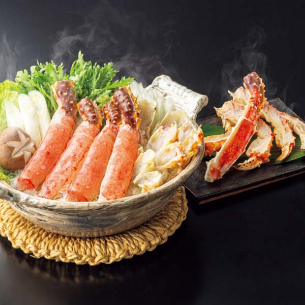 道東観光開発 北海道産 生たらばがにカット(鍋・焼き用)750g【冬の贈りもの・お歳暮】　商品画像1