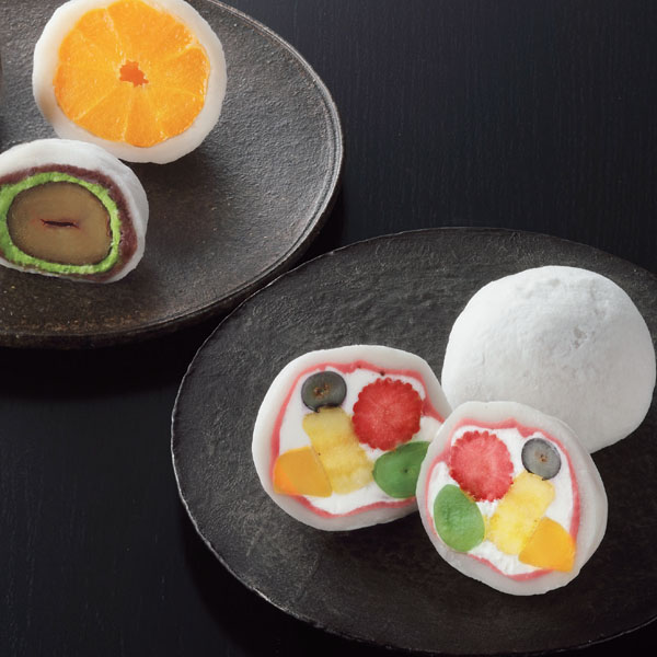 京祇をん ににぎ 季節のフルーツ大福 詰合せ 9個入【冬の贈りもの・お歳暮】[EFF-09] スイーツ【イオン特選お歳暮】