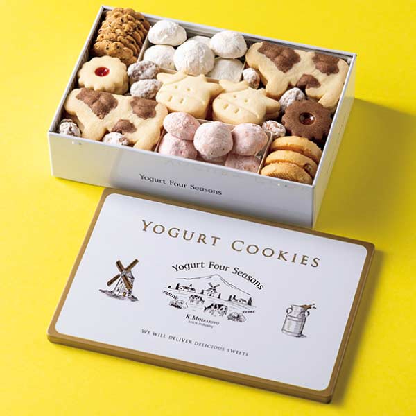 ヨーグルトフォーシーズンズ ヨーグルトクッキー缶【夏の贈りもの・お中元】[YC-30]　商品画像1