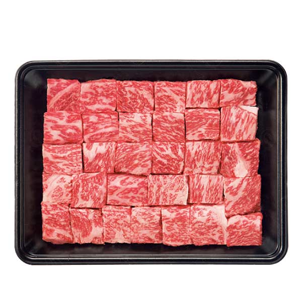 焼肉名匠 山牛 山形牛ロースひとくちカットステーキ用【夏の贈りもの・お中元】　商品画像1