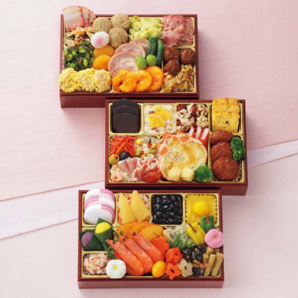 和洋中三段重「吉春」(きっしゅん)【2〜3人前・53品目】【イオンのおせち】　商品画像1
