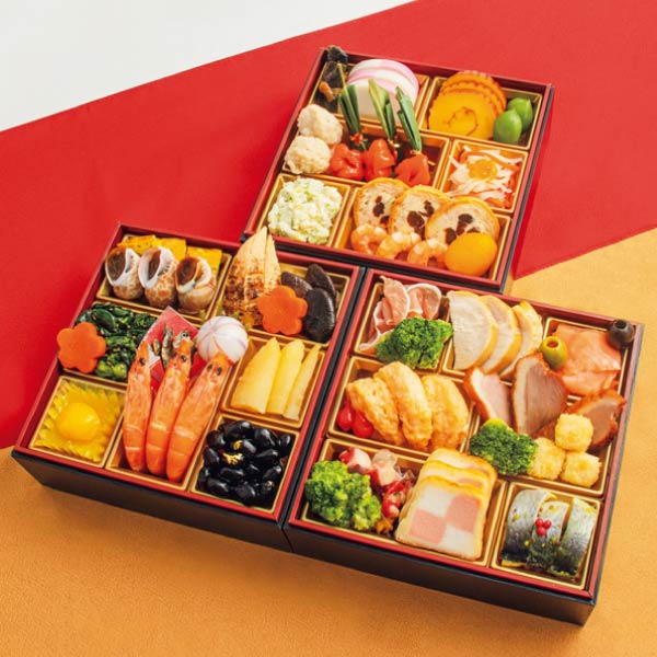 漬新 和洋折衷三段重「夢」【2〜3人前・40品目】【イオンのおせち】【関東地区お届け限定】 おせち・オードブル【イオン厳選おせち】 漬新 和洋折衷三段重「夢」【2〜3人前・40品目】【イオンのおせち】【関東地区お届け限定】 おせち・オードブル【イオン厳選おせち】
