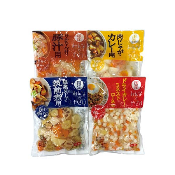 JA全農青果センター みんなのやさい(スープ・煮物パック)(お届け期間：10/26〜12/30)【冬の贈りもの・お歳暮】　商品画像1