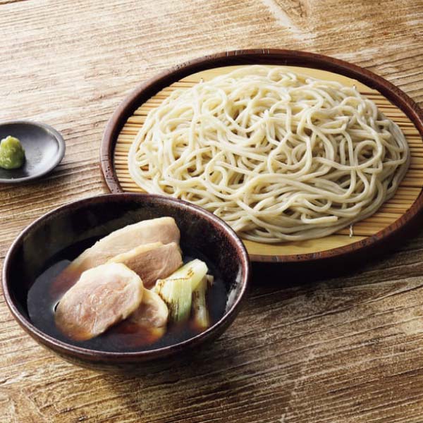 京都 そば料理 よしむら 鴨汁そば麹漬け2食・ざるそば2食(馳走そば)【冬の贈りもの・お歳暮】　商品画像1