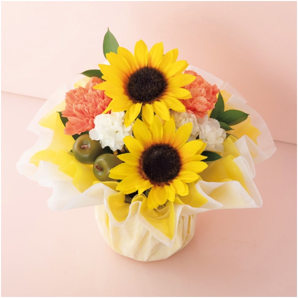 竹中庭園緑化 フラワーアレンジ「フラワーサンシャイン」【母の日】 商品画像1