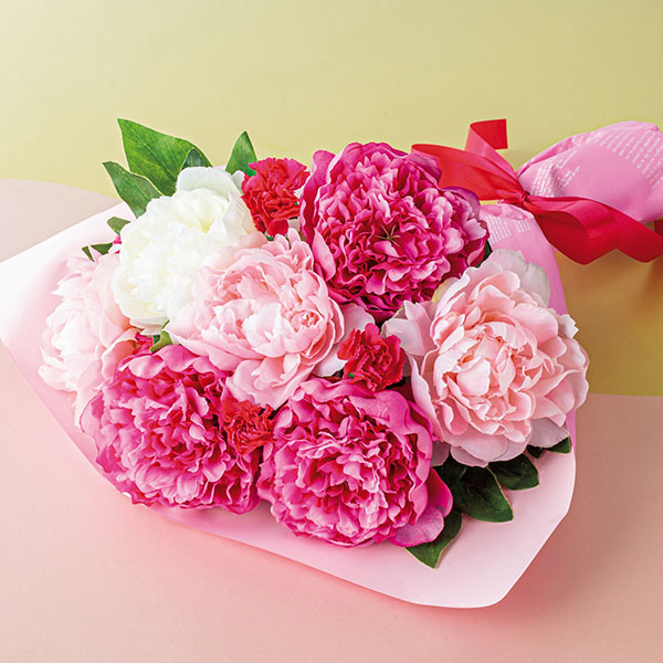 竹中庭園緑化 グレースフルピオニーブーケ【母の日】　商品画像1