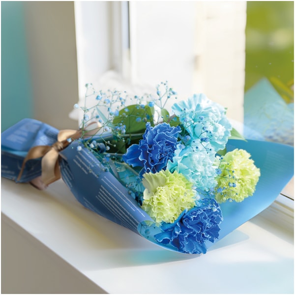 竹中庭園緑化 ブルーハーモニーブーケ【母の日】　商品画像1