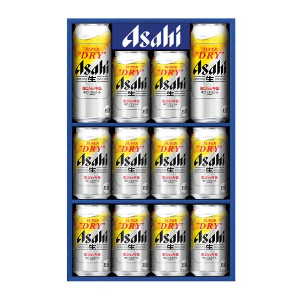 アサヒビール アサヒスーパードライ生ジョッキ缶セット【夏の贈りもの・お中元】[SJ-3N]　商品画像1