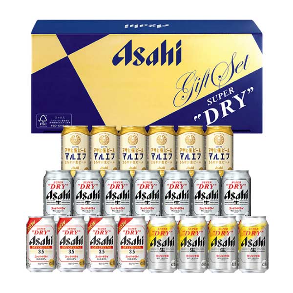アサヒビール アサヒビール4種セット【夏の贈りもの・お中元】[AVQ-5]　商品画像1