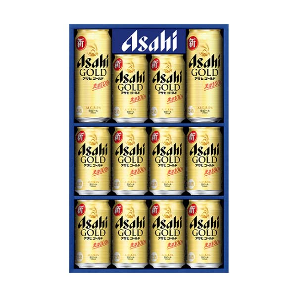 アサヒビール アサヒゴールド缶ビールセット【冬の贈りもの・お歳暮】[AGD-3]　商品画像1