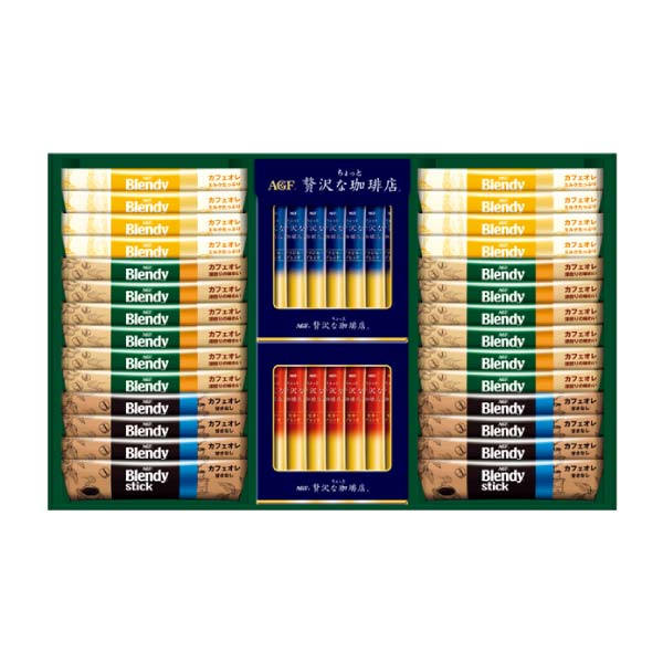 AGFギフト スティック カフェオレ＆ブラック アソートギフト【冬の贈りもの・お歳暮】[BZT-30A] 飲料・酒【イオン特選お歳暮】