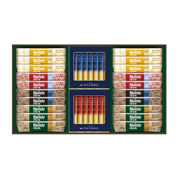 AGFギフト スティック カフェオレ＆ブラック アソートギフト【夏の贈りもの・お中元】[BZT-30D]　商品画像1