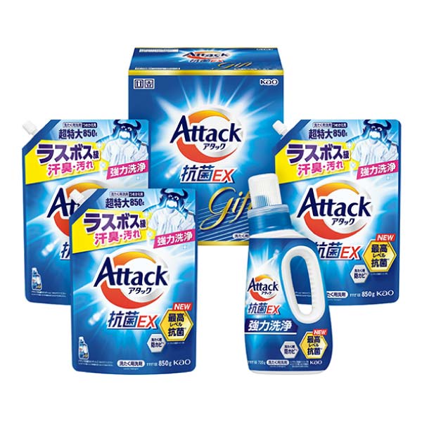 花王 アタック抗菌EXギフト【冬の贈りもの・お歳暮】[KAR30]　商品画像1