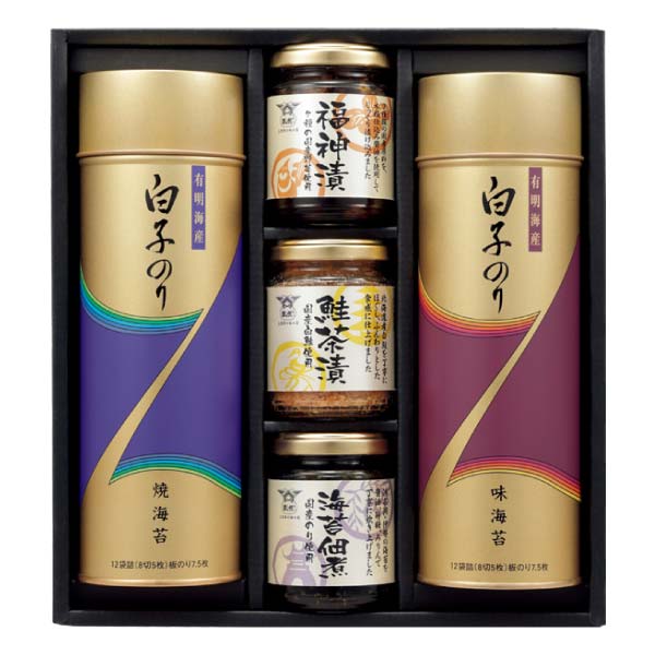 白子 のり・酒悦佃煮詰合せ【冬の贈りもの・お歳暮】[NFS400R]　商品画像1
