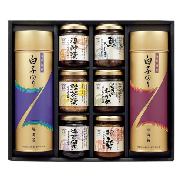 白子 のり・酒悦佃煮詰合せ【冬の贈りもの・お歳暮】[NFS500R]　商品画像1