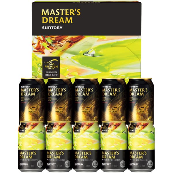 サントリー ザ・プレミアム・モルツ 「夢」マスターズドリームダブルセット【父の日】　商品画像1