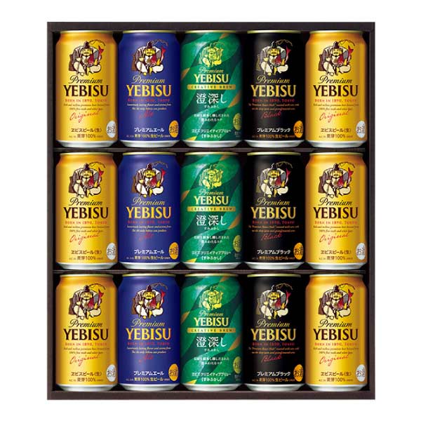 サッポロビール ヱビス4種の味わいセット【夏の贈りもの・お中元】[YDF4D]　商品画像1