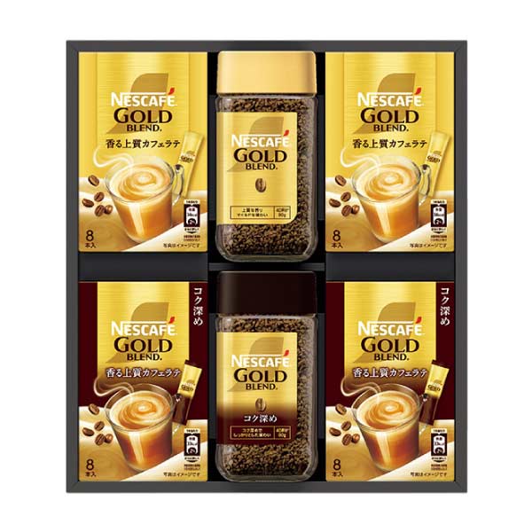 ネスカフェ ネスカフェ ゴールドブレンド プレミアム ギフトセット【夏の贈りもの・お中元】[N35-GB]　商品画像1
