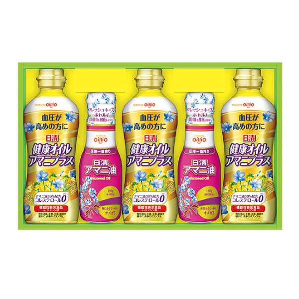日清オイリオ アマニ油＆アマニプラスギフト【夏の贈りもの・お中元】[APA-33]　商品画像1