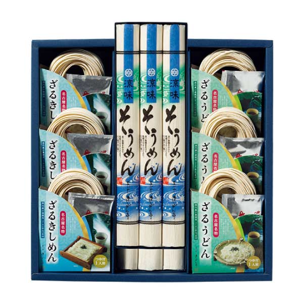 きしめん亭 尾張いろいろ麺詰合せ【夏の贈りもの・お中元】[BM-50]　商品画像1