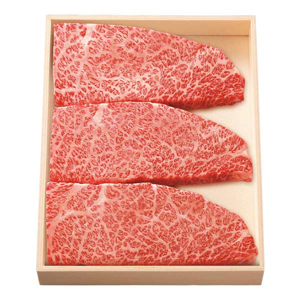 近江牛かたロース(ザブトン)ステーキ用【夏の贈りもの・お中元】　商品画像1