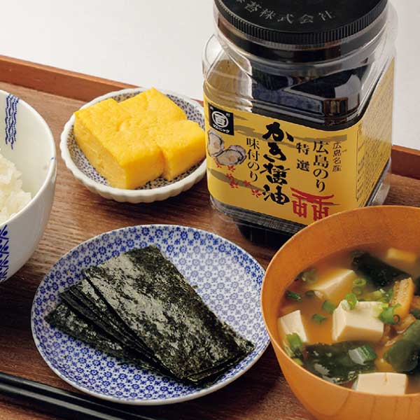 広島海苔 特選かき醤油味付のり詰合せ【夏の贈りもの・お中元】[特かき角詰合せ-50H]　商品画像1