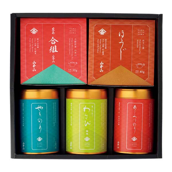 山本山 お茶海苔詰合せ【夏の贈りもの・お中元】[A-3F]　商品画像1