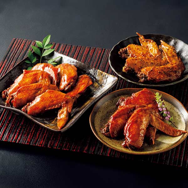 鶏三和 さんわの手羽煮和紙包み4袋詰合せ【夏の贈りもの・お中元】[TN-W4R]　商品画像1