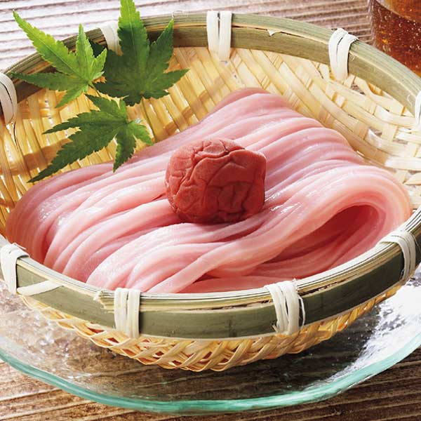 成戸製麺所 丸ざる梅うどん5食セット【夏の贈りもの・お中元】[MZ-5]　商品画像1