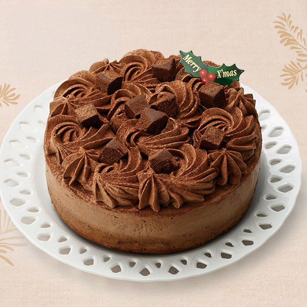 タカキベーカリー 卵と乳と小麦不使用のクリスマスチョコレートケーキ【イオンのクリスマス】 商品画像1