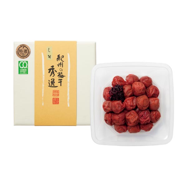トノハタ 紀州産南高梅しそ漬け梅 塩分約3％【夏の贈りもの・お中元】[FU-P350]　商品画像1