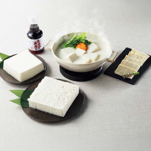 京とうふ藤野 冬の豆乳鍋あじわいセット【冬の贈りもの・お歳暮】[WFA26-1]　商品画像1
