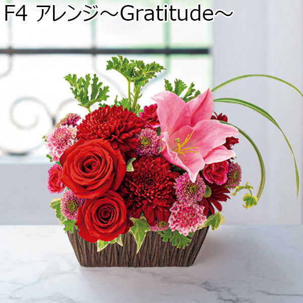F4 アレンジ〜Gratitude〜 【母の日】　商品画像1