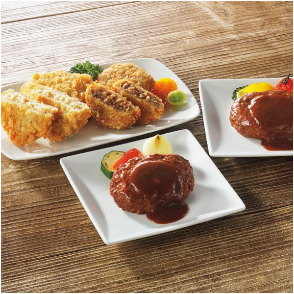 三田屋総本家 コロッケ・ハンバーグセット【冬の贈りもの・お歳暮】[KH-C] 惣菜【イオン特選お歳暮】