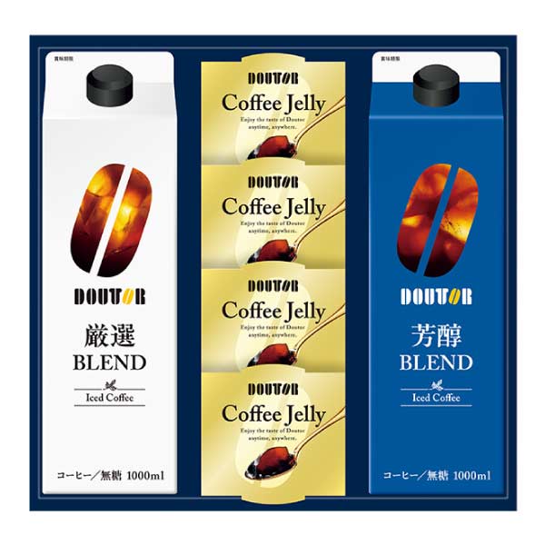 ドトールコーヒー アイスコーヒー＆ゼリー詰合せ【夏の贈りもの・お中元】[DLJ-30]　商品画像1