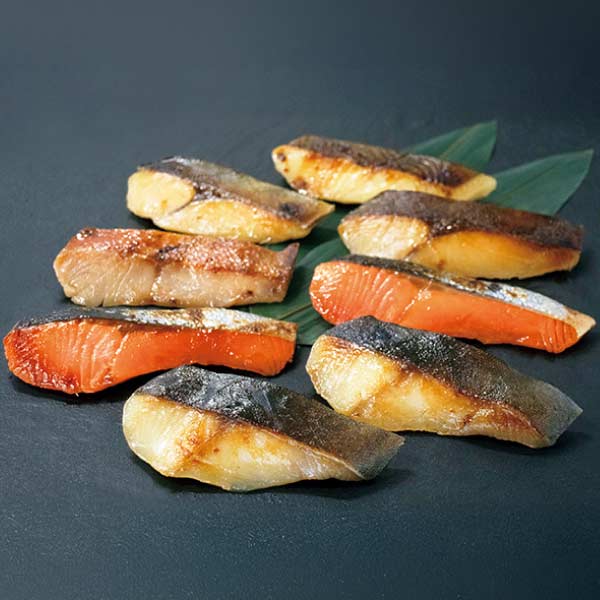 西京焼き 京都やま六 西京漬詰合せ「夕霧」5種8切【夏の贈りもの・お中元】　商品画像1