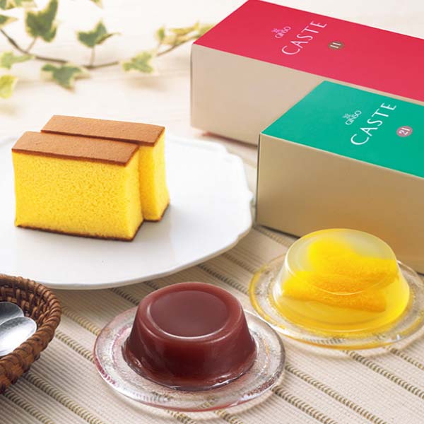 カステラ銀装 カステラデザート詰合せ【夏の贈りもの・お中元】[KFZ50]　商品画像1