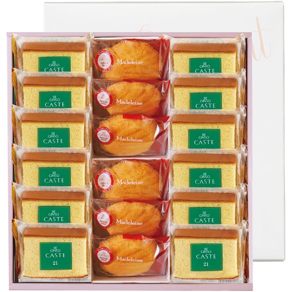 カステラ銀装 個装カステラ・マドレーヌ詰合せ【冬の贈りもの・お歳暮】[OBDM30] スイーツ【イオン特選お歳暮】