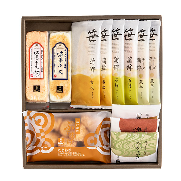 蒲鉾本舗 高政 笹かまぼこ詰合せ 12個[AWB8-2]【おいしいお取り寄せ】　商品画像1