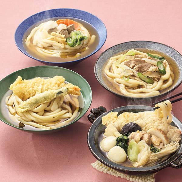 うす家 讃岐小豆島個食手延うどん鍋詰合せ【冬の贈りもの・お歳暮】[UN-50]　商品画像1
