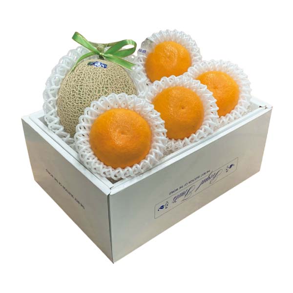 高知県産・愛媛県産 アールスメロン＆紅まどんな(お届け期間：11/21〜12/31)【冬の贈りもの・お歳暮】　商品画像1