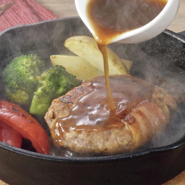 肉の山本 ベーコン巻ハンバーグ4個セット【夏の贈りもの・お中元】 惣菜【季節の贈り物&ご褒美ギフト】 肉の山本 ベーコン巻ハンバーグ4個セット【夏の贈りもの・お中元】 惣菜【季節の贈り物&ご褒美ギフト】