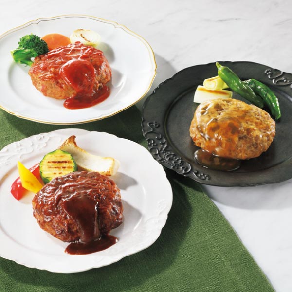 お肉の専門店スギモト 黒毛和牛入りハンバーグ3種ソースセット【夏の贈りもの・お中元】 惣菜【季節の贈り物&ご褒美ギフト】 お肉の専門店スギモト 黒毛和牛入りハンバーグ3種ソースセット【夏の贈りもの・お中元】 惣菜【季節の贈り物&ご褒美ギフト】