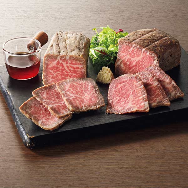 お肉の専門店スギモト 黒毛和牛ローストビーフ2種セット【夏の贈りもの・お中元】　商品画像1